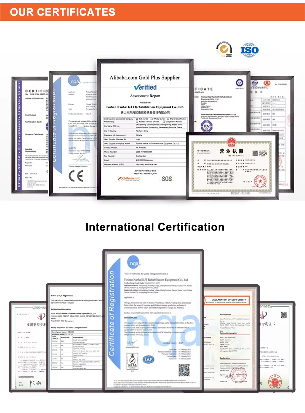 Certifications