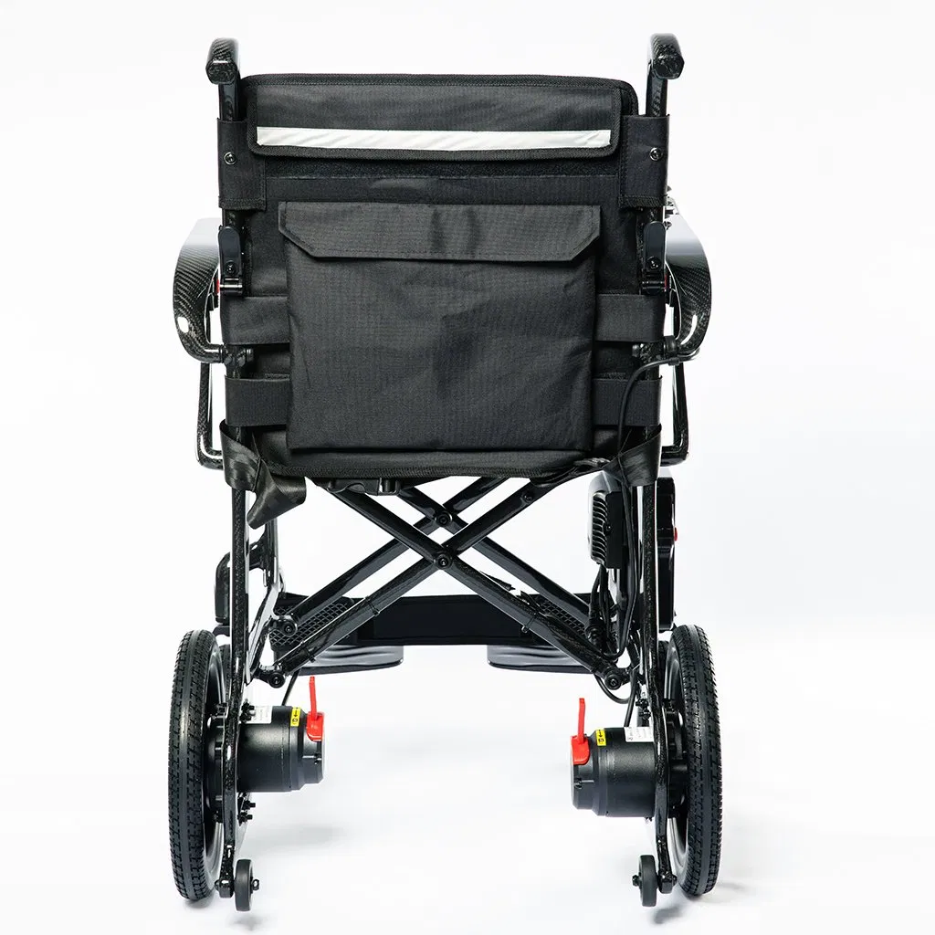 Ultralight Carbon Fiber Folding Electric Wheelchair for Travel