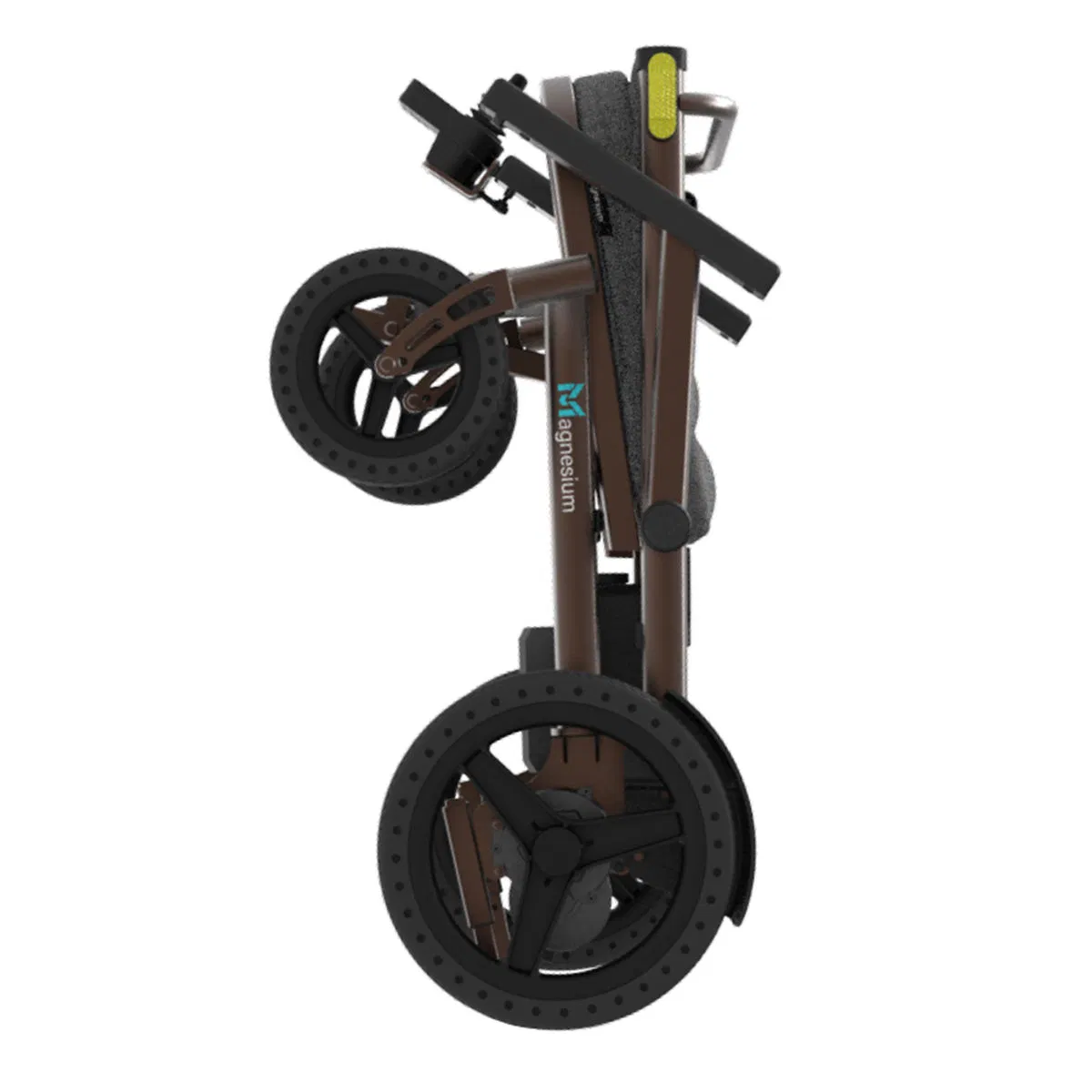 2025 New Style Magnesium Alloy Disabled Care Portable Foldable Lightweight Super Power Chair Electric Wheelchair