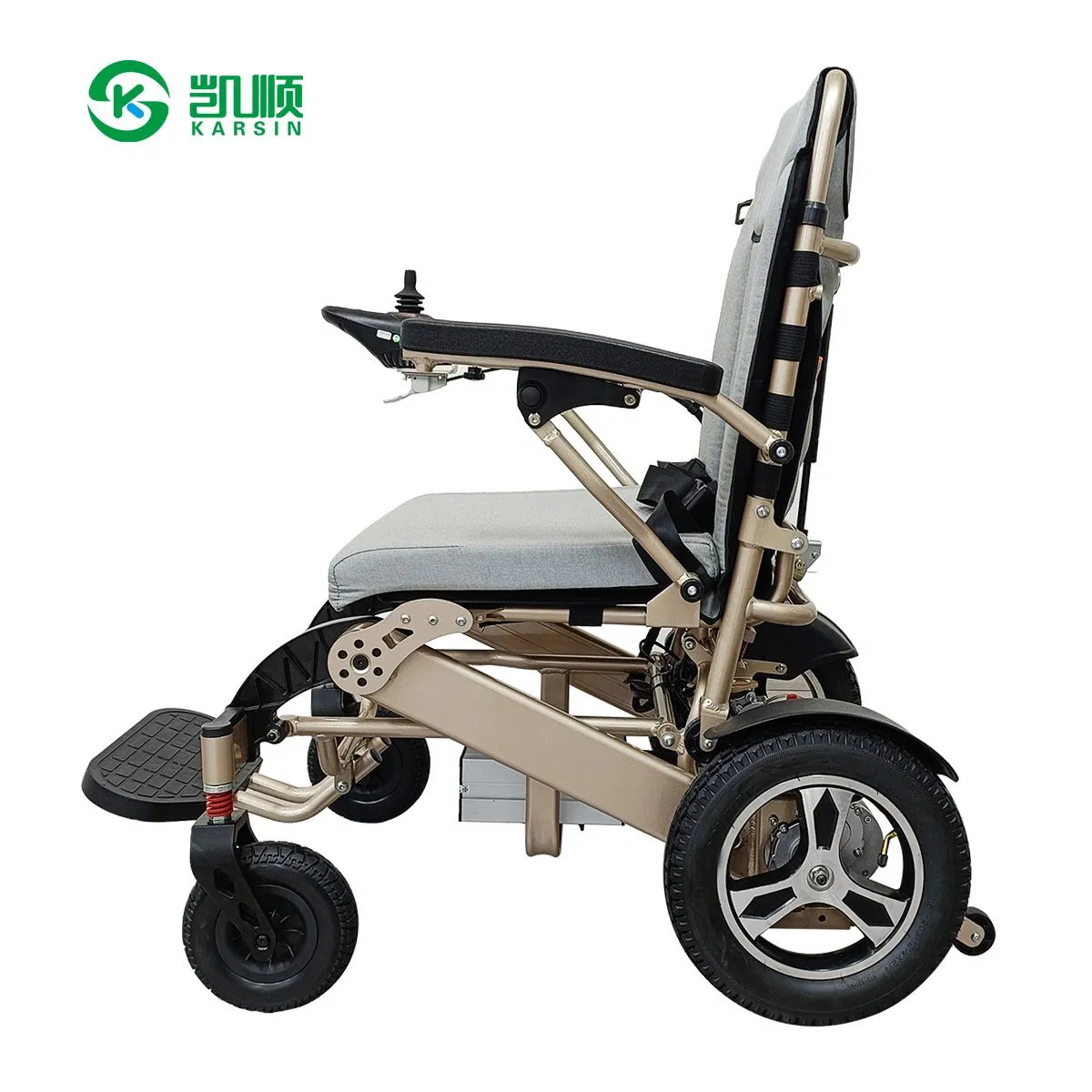 302foldable Electric Wheelchair for Easy Home &amp; Travel Use