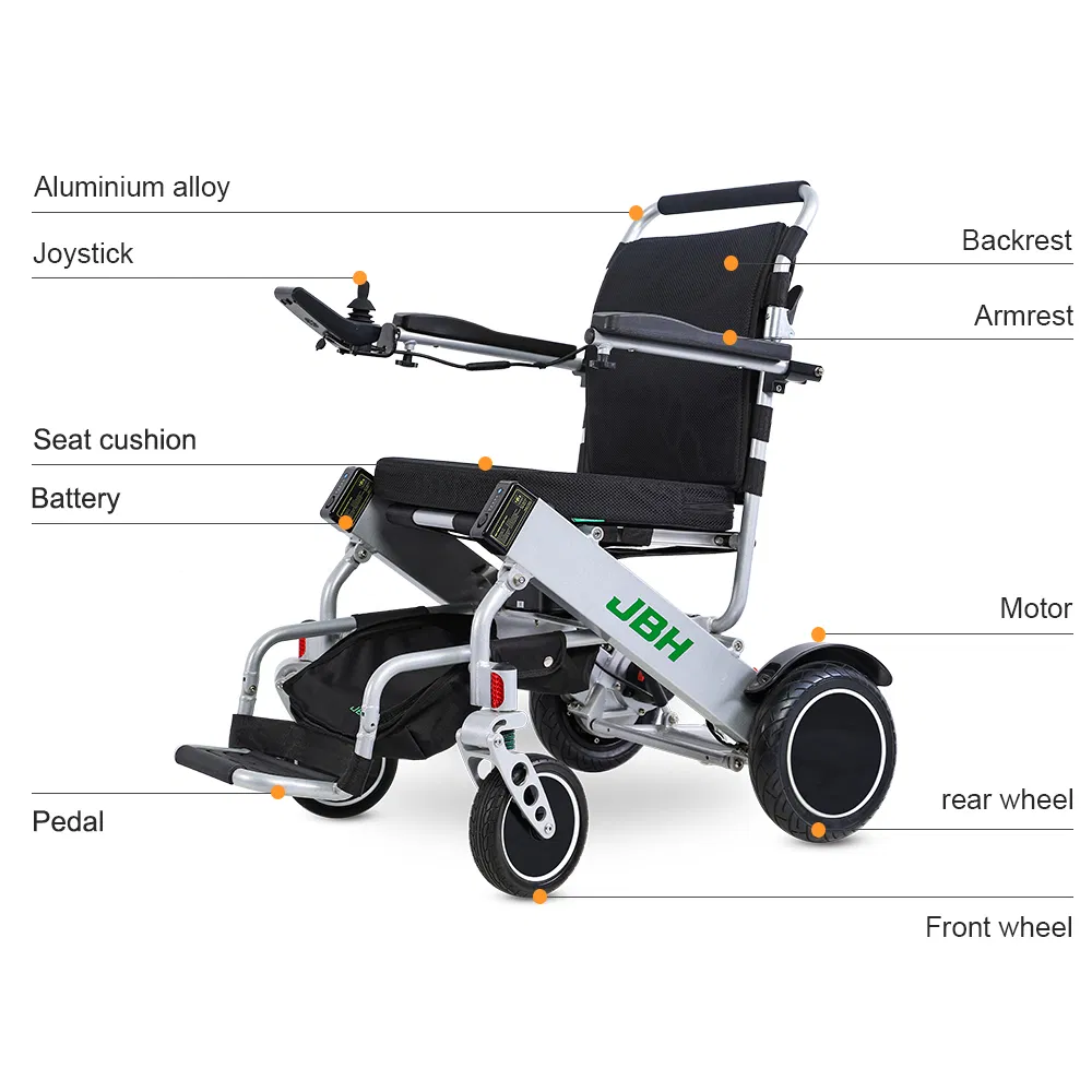 Hot Sale Best Quality Lightweight Folding Electric Wheelchair Power Scooter
