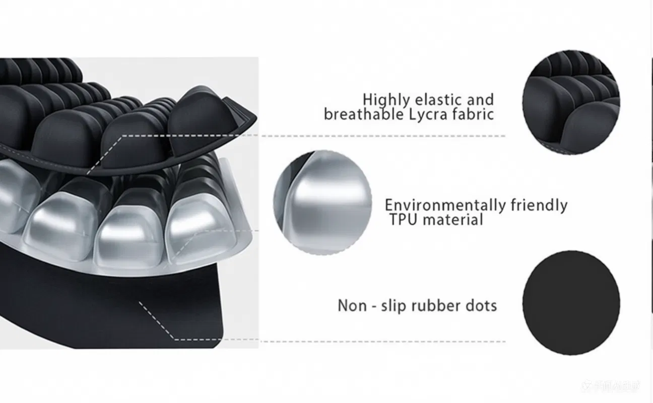 Orthopedic Air Cushion Support for Comfortable Car Seat Experience