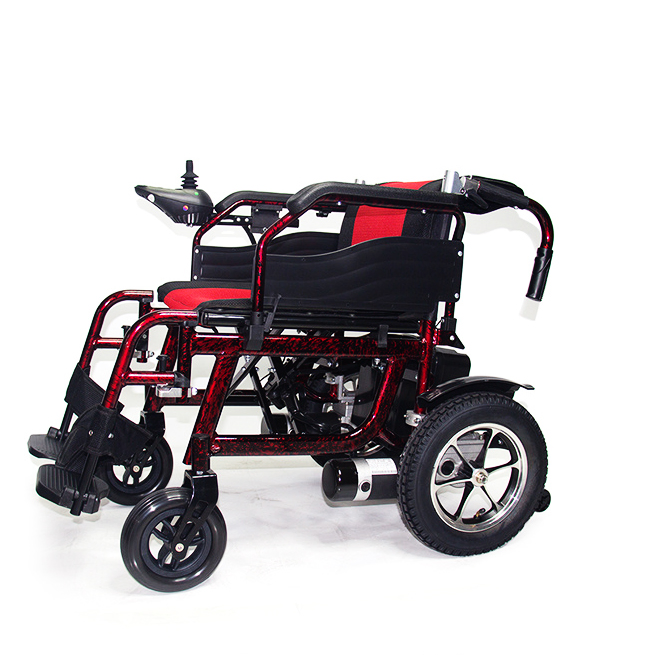 Guangzhou Topmedi Rehabilitation Handicapped Portable Fold Medical Bariatric Power Chair Heavy Duty Electric Wheelchair Fo The Disabled Medical Silla De Ruedas