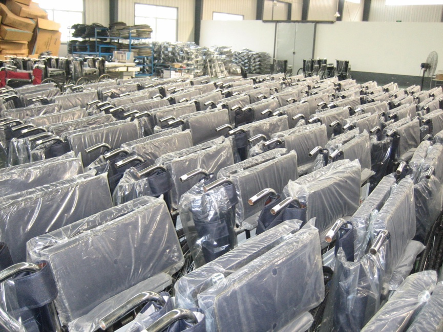 16 Kgs Steel Manual Chromed Brother Medical Pediatric Wheelchair 809