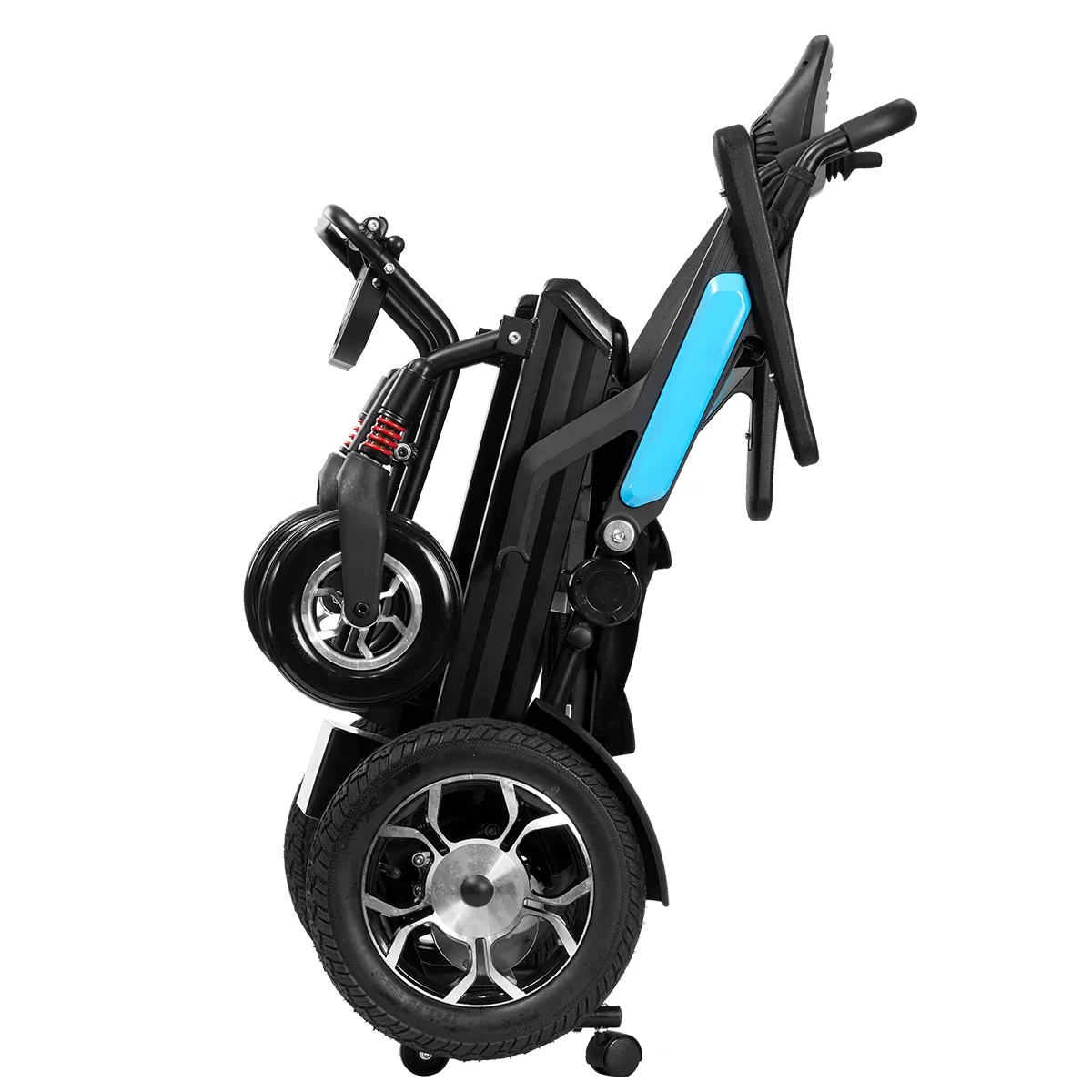 Remote-Controlled Quick-Fold with 500W Powerful Moter Electric Wheelchair Customizable for Seniors