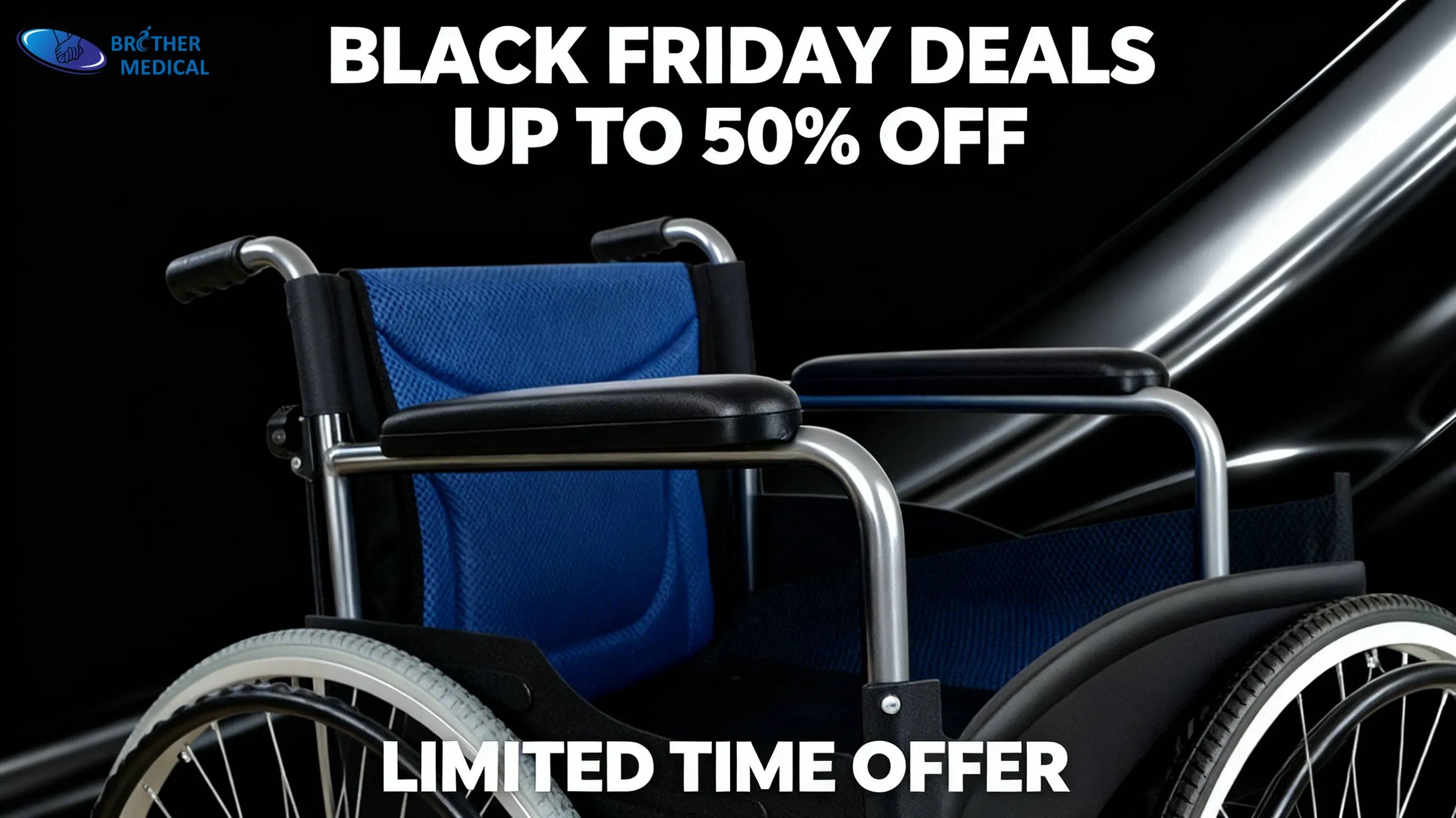 Folding Wheelchair for Black Friday Discount