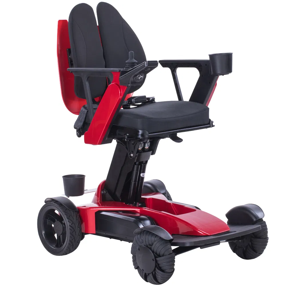 Bariatric Offroad Disabled People Collapsible Power Wheel Chair Motorized Based All Round Electric Mobility Scooter Sillas De Rueda