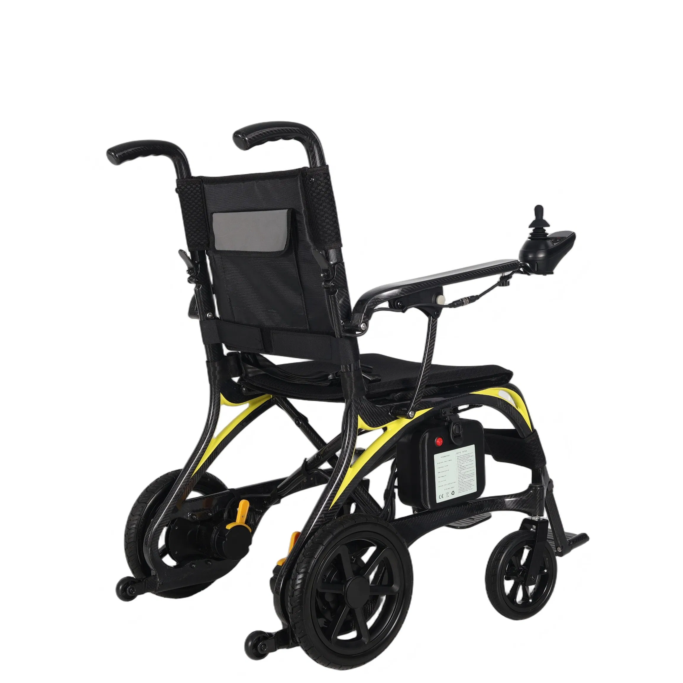 Portable Carbon Fiber 4 Wheel Travel Smart Controller Electric Power Wheelchair