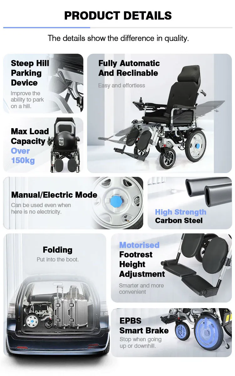 Electric Wheelchair Detail 3