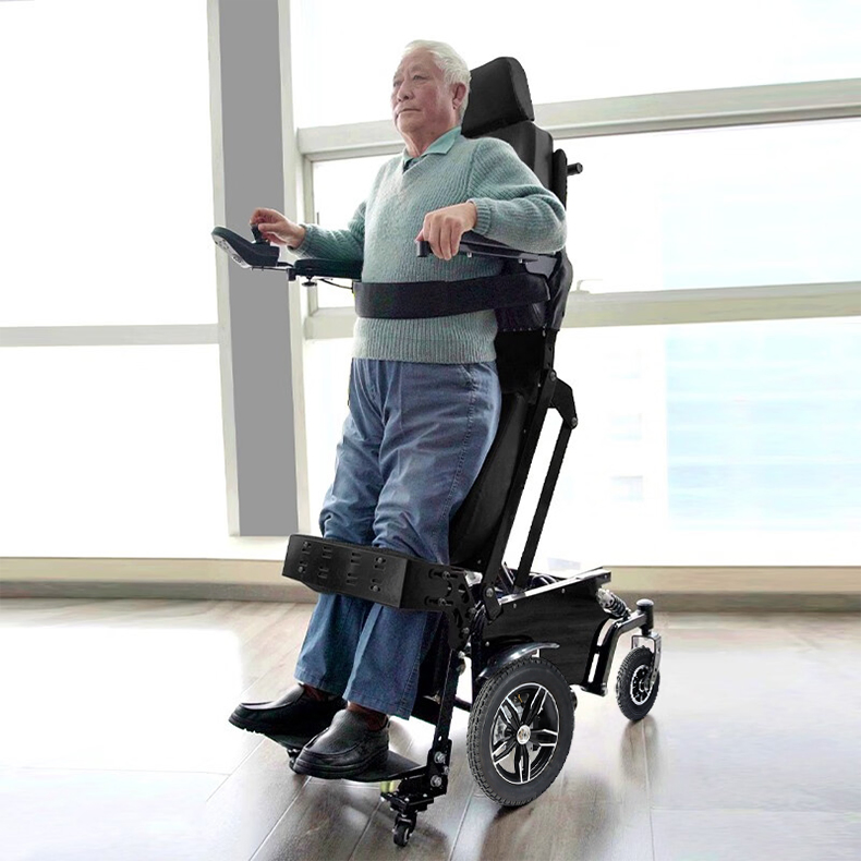 Ksm-311 Buy Comfortable Power Stand Wheelchair Electric Standing up Recline Powered Wheelchair