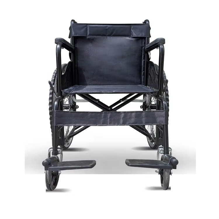 Custom Logo Accept Lightweight Aluminum Folding Wheelchair for Seniors