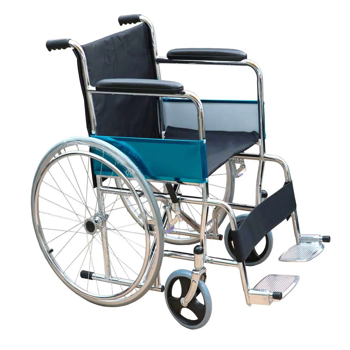 Folding Wheelchair Medical Device Silla De Ruedas Economica Manual Wheel Chair