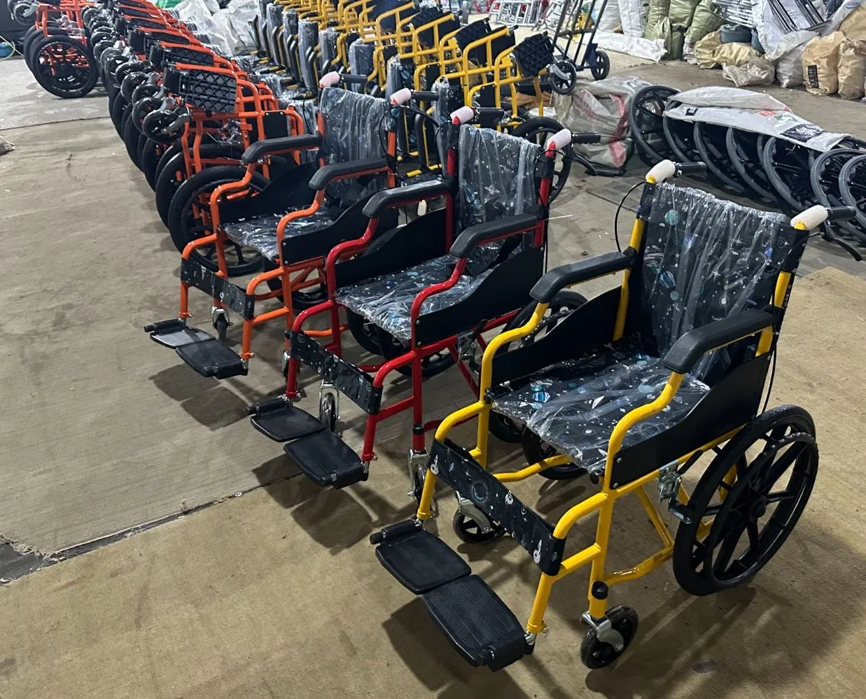 Lightweight Folding Wheelchair Portable Cheap Manual Wheelchair for Children