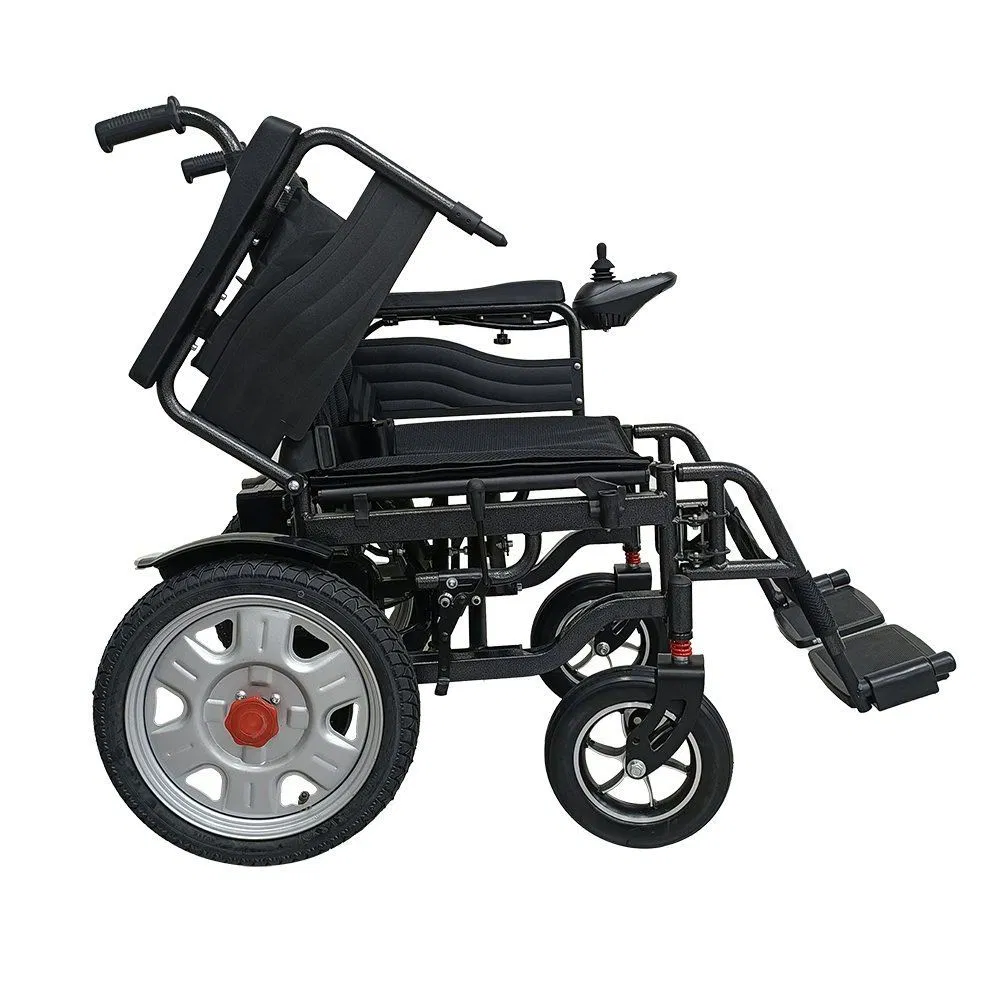 601A Long-Lasting Carbon Steel Lightweight Electric Wheelchair for Seniors