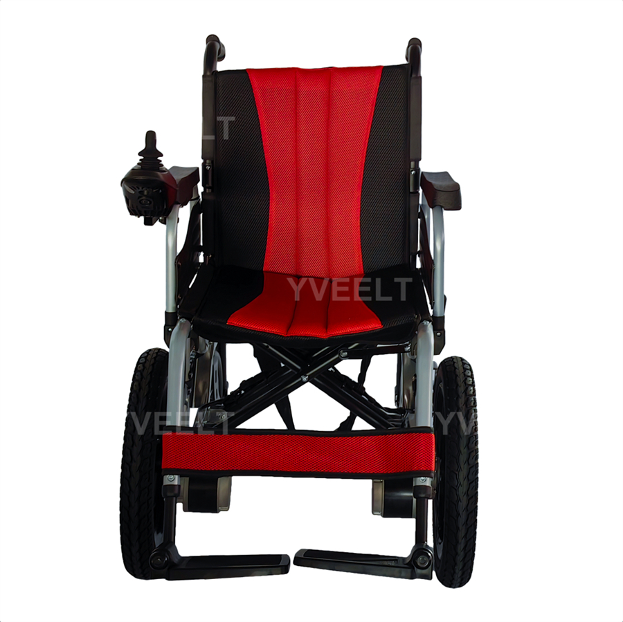 New Collection Transport Chair Hospital Electric Wheelchair with Swing Away Footrests for Comfort