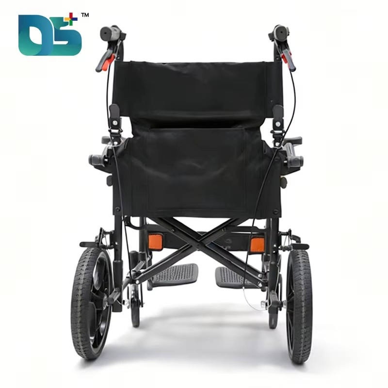 High Quality Standard Outdoor Cheap Comfortable Hospital Medical Old People Disabled Lightweight Folding Manual Wheelchair