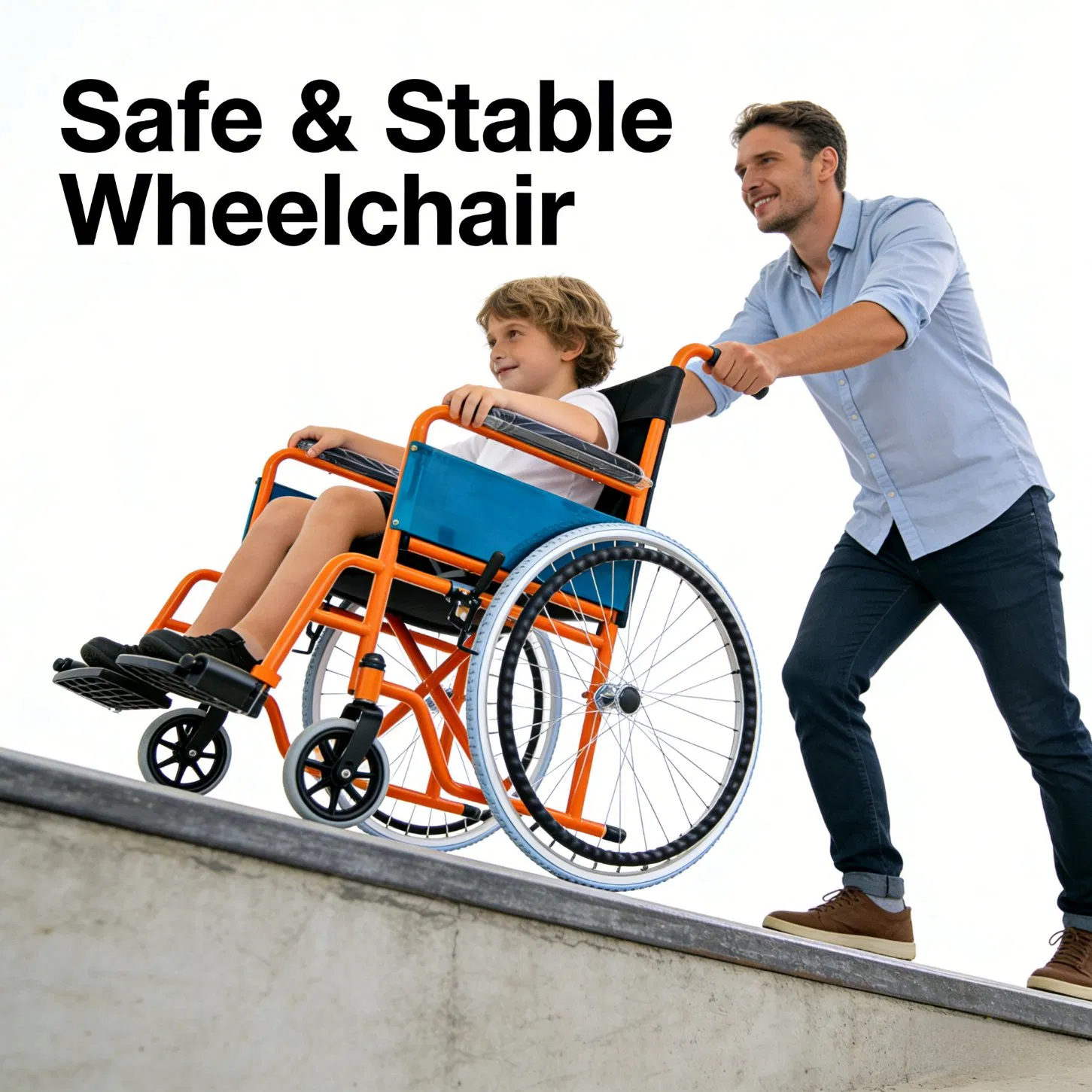 Manual Pediatric Wheelchair for Children with Mobility Support Needs