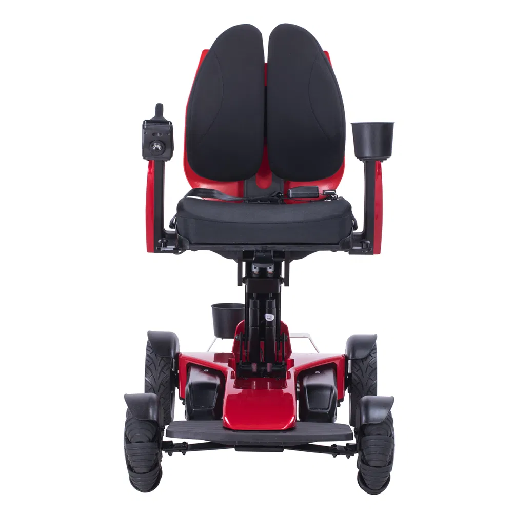 Bariatric Offroad Disabled People Collapsible Power Wheel Chair Motorized Based All Round Electric Mobility Scooter Sillas De Rueda