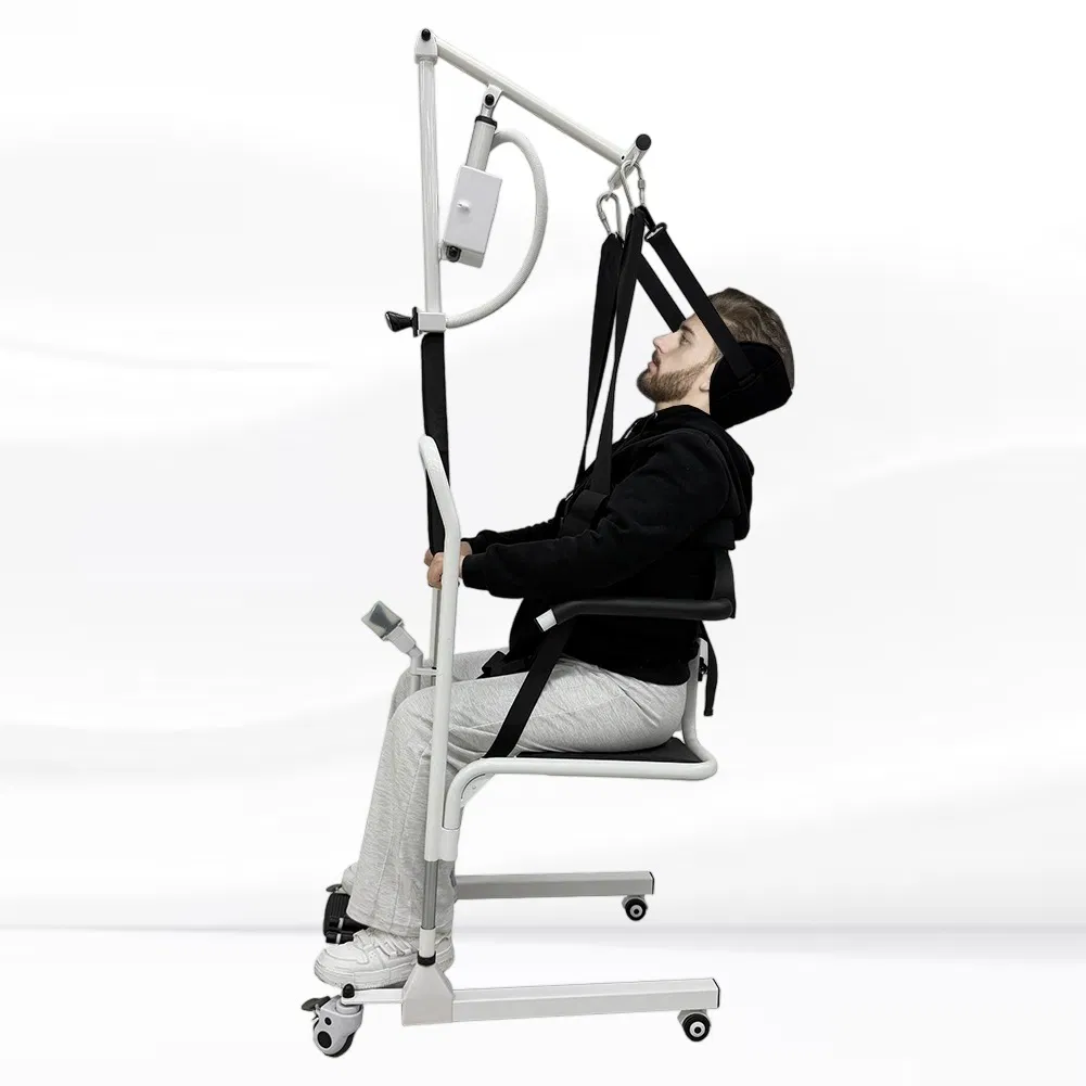 Commode Lifters for Seniors Patient Transfer Wheelchair Sit-to-Stand Transition Support