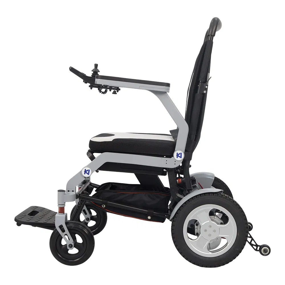 All Terrain 6ah*2PCS Electric Wheelchair Seniors with Lithium Battery Kz3