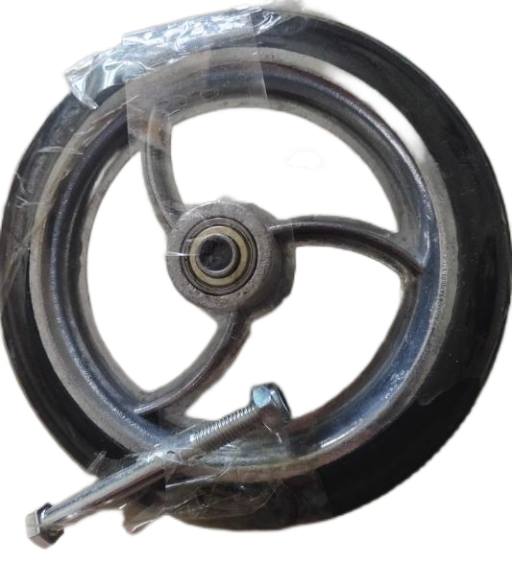 Wheelchair Accessories - Front Small Wheel 6-Inch, 7-Inch, 8-Inch with Bearing, Solid Tire, Walking Aid, Commuting Wheel, Universal Wheel