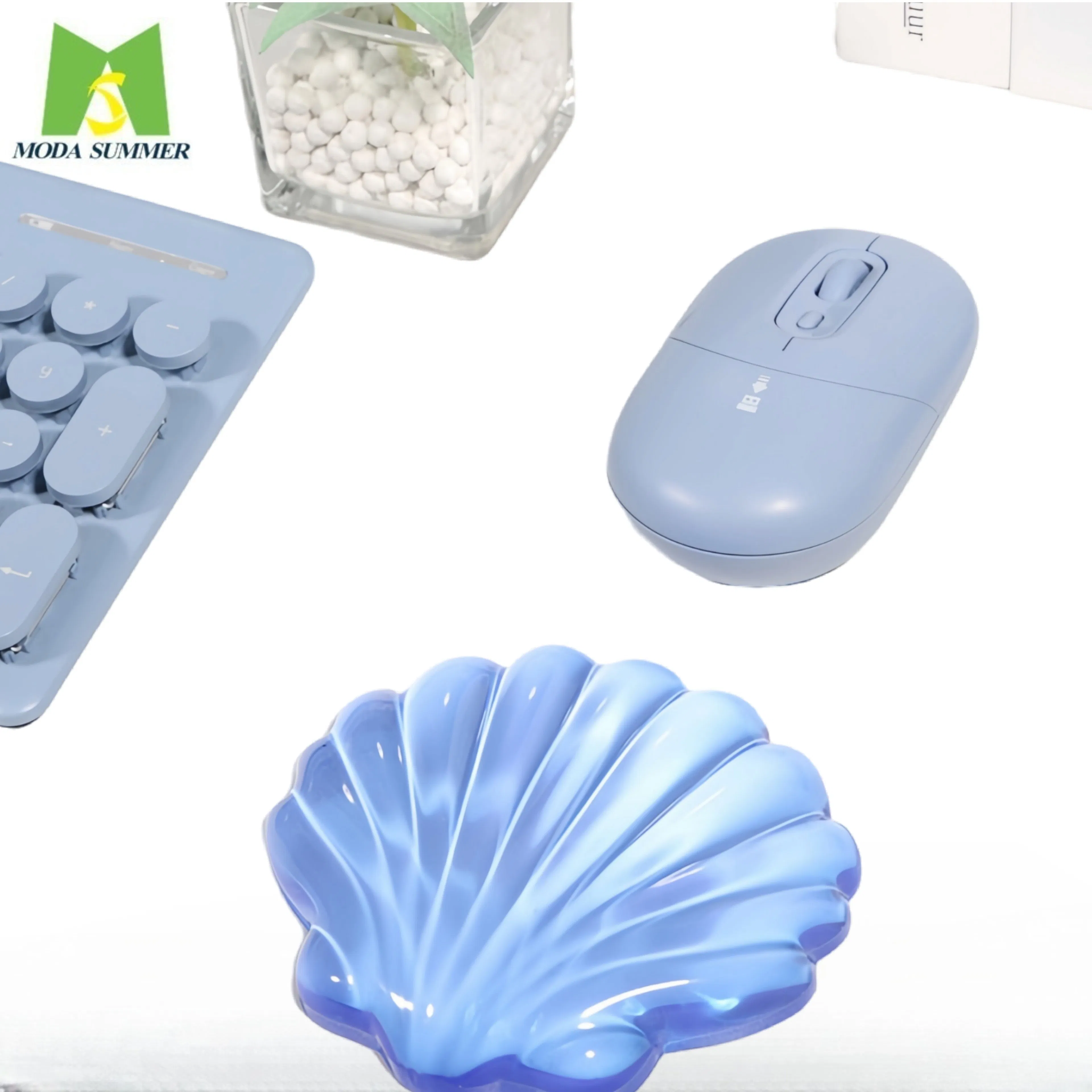 Ergonomic Silicone Gel Gaming Mouse Pad with Arm Wrist Support