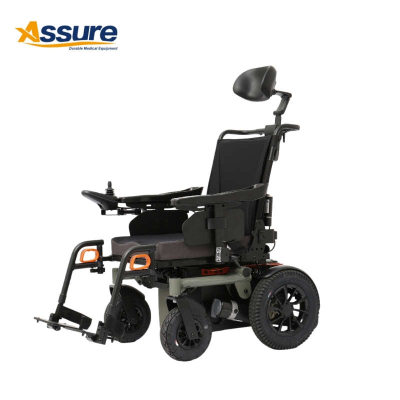 2026 New Designed out Door Motor Electric Power Lightweight Portable Wheelchair
