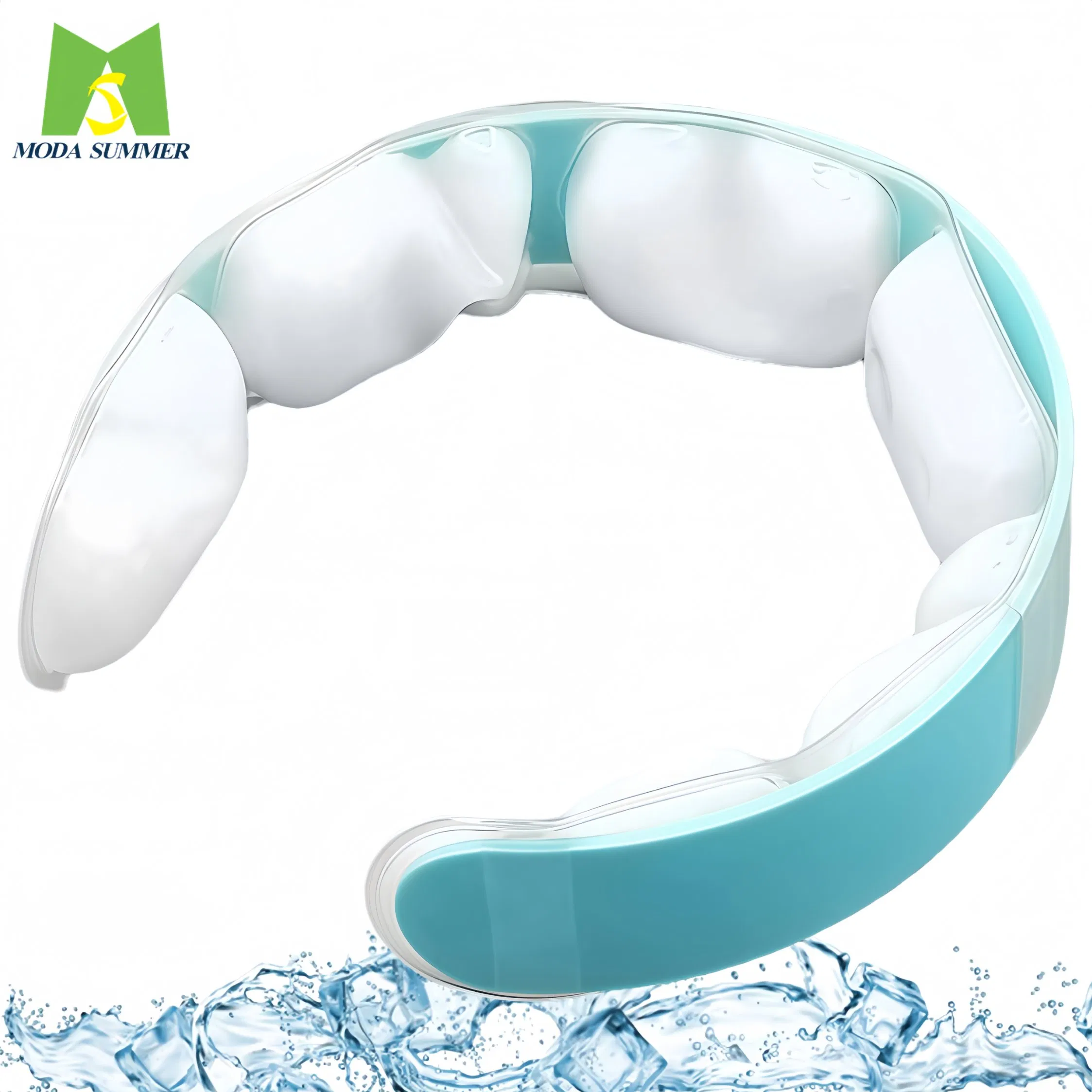 Relief Wrap Scarf Collar Cold Beads Cooling Gel Neck Support