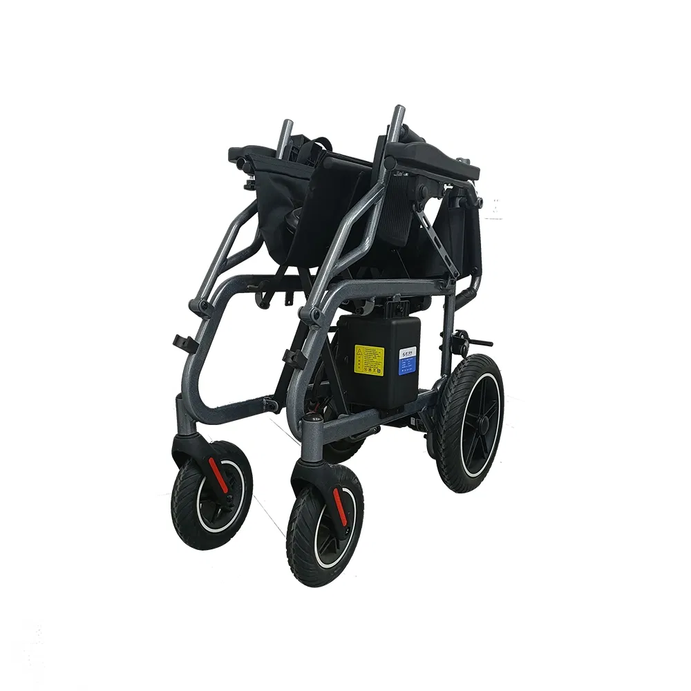 600b Customizable Intelligent Foldable Medical Electric Wheelchair for Elderly Adult Patient Transport