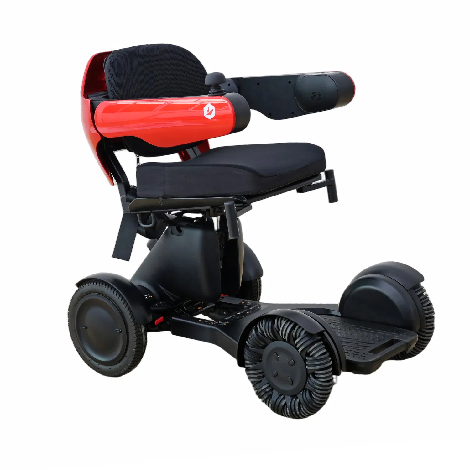 Strong Solid Durable Compact Electric Wheelchair for Outdoor Use