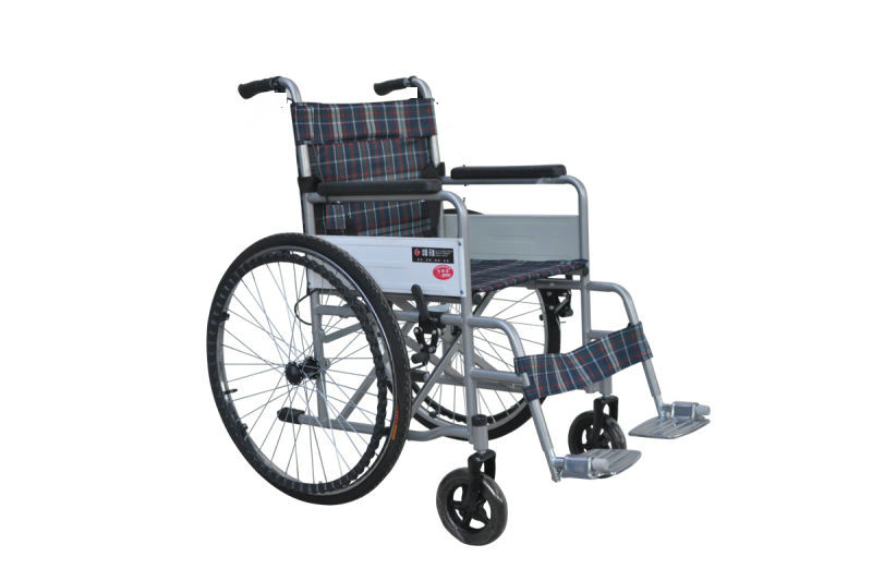 16 Kgs Steel Manual Chromed Brother Medical Pediatric Wheelchair 809