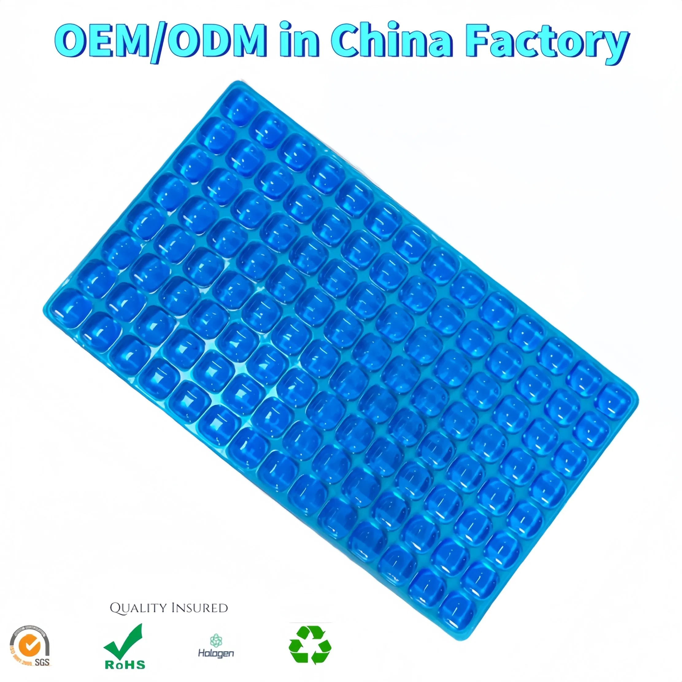 Cooling Gel Wrist Rest Non-Slip Desk Keyboard Accessory with Palm Support and Cooling