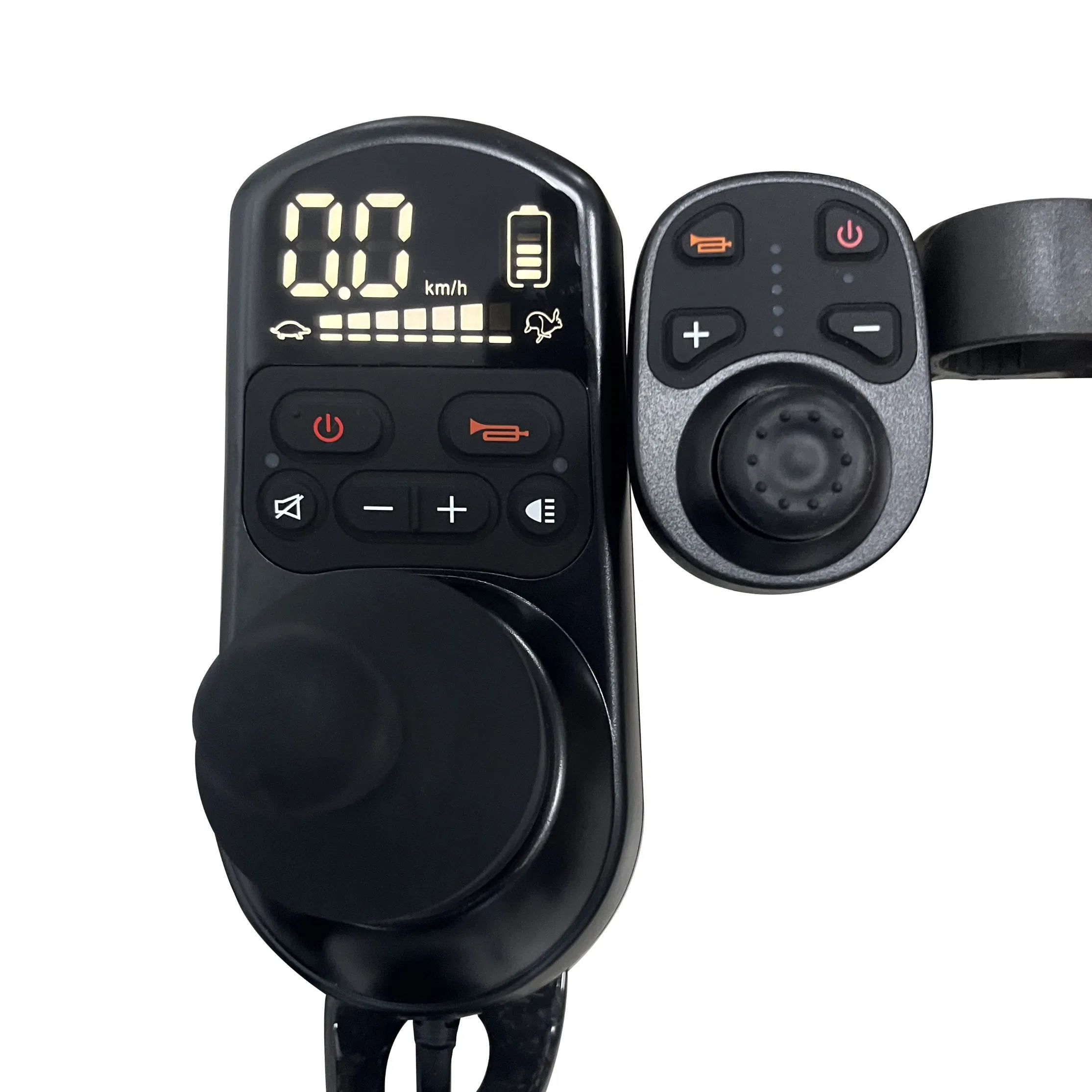 Ksm-507p Portable Carbon Fiber Electric Wheelchair 500watts Brushless Motor Foldable Ultraweight Travel Wheelchair