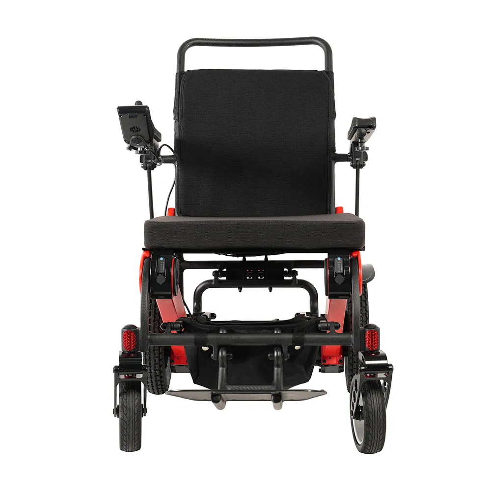 Jbh Folding Light Weight Travel Electric Wheelchair DC03 4 Wheel Medical Equipment