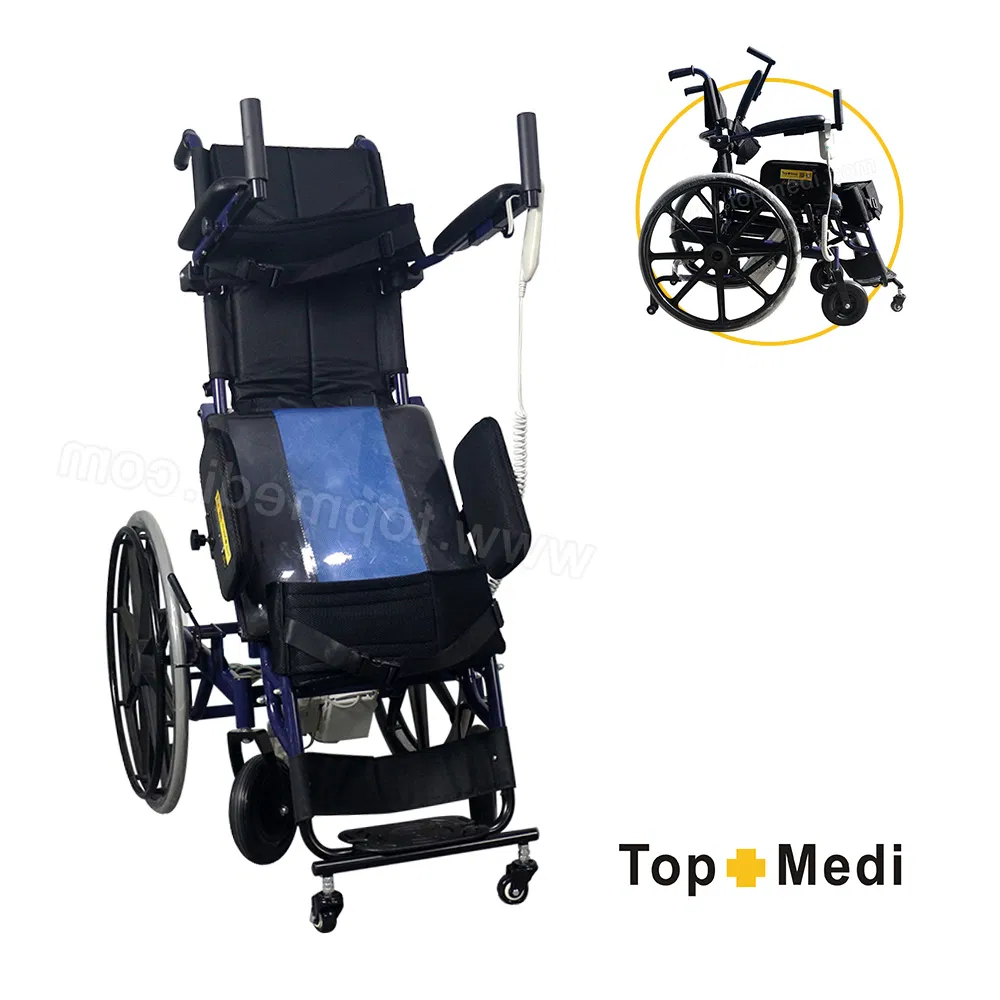 5% off Rehabilitation Equipment Handicapped Cheapest Price Power Electric Wheelchair with Standing Function Wheelchair