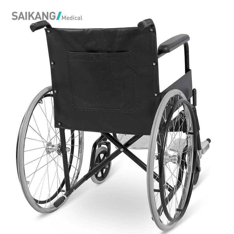 Ske030 Lightweight Motorized Multifunction Adjustable Foldable Paralysis Disabled Manual Wheelchair