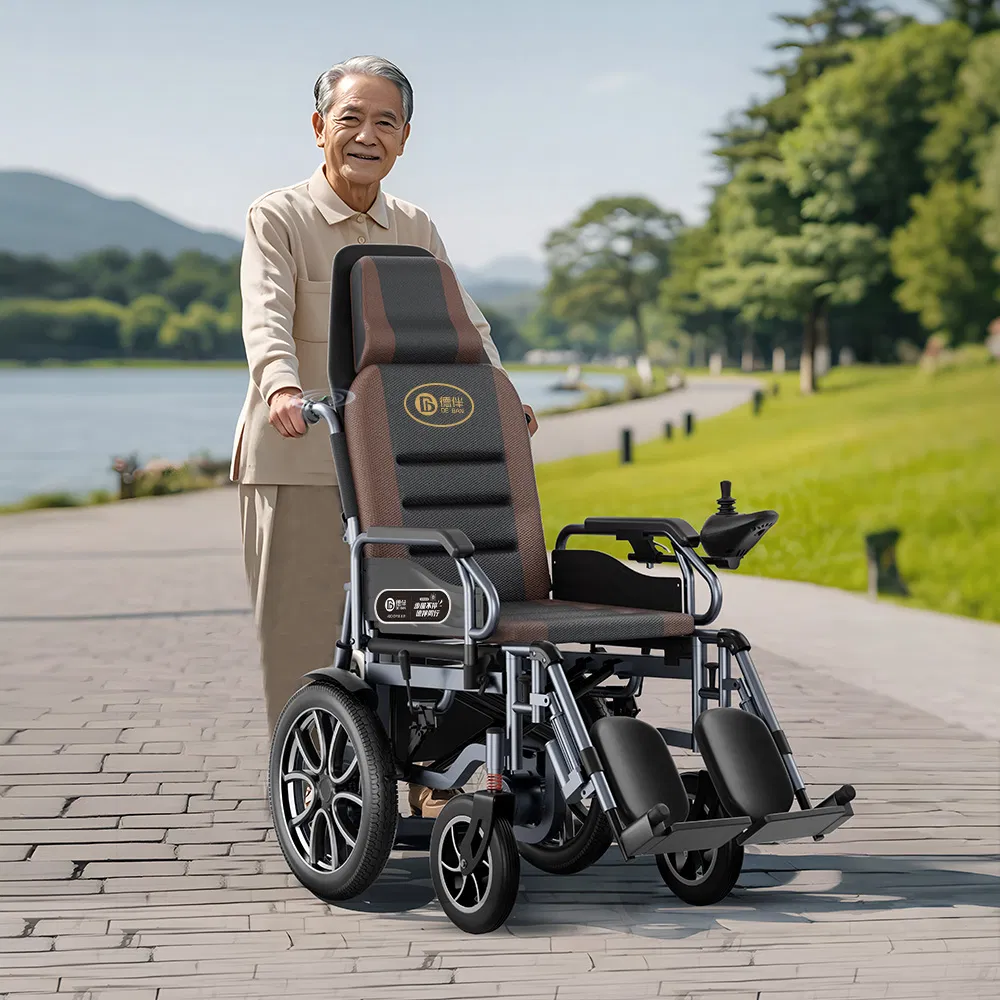 Motorised Power Assisted Wheelchair with Easy Push to Go Saves Effort Indoor Mobility Assistant Aids Limited Mobility