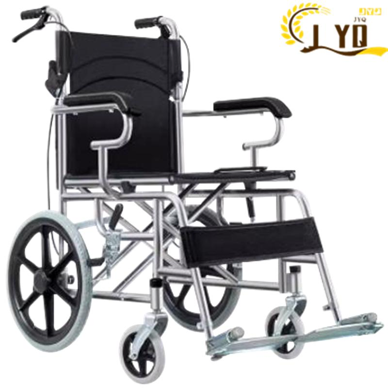 Manual Folding Rehabilitation Equipment Manual Standing Wheelchair for Adults