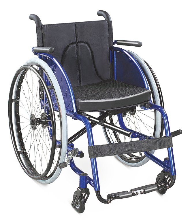 Leisure Sport Aluminum Wheelchair - Lightweight Active Folding Wheelchair