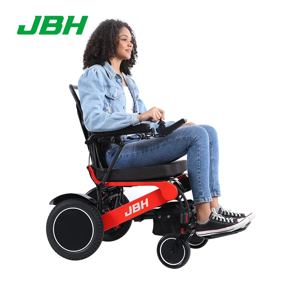 Jbh DC03 Top Rated Carbon Fiber Motor Electric Wheelchair Bicycle