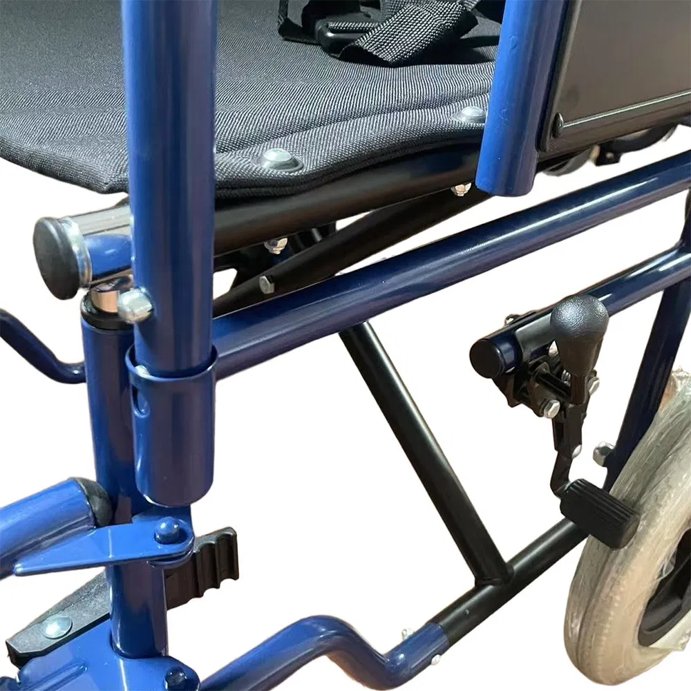 Bariatric &amp; Obesity Users Manual Fold Metal Aluminum Quick-Release Rear Wheels Frame Hospital Handicapped Commode Wheelchair