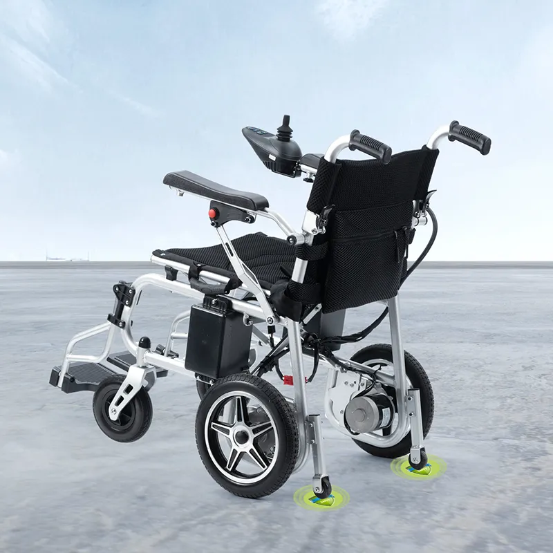 Foldable All Terrain Motorized Wheelchair