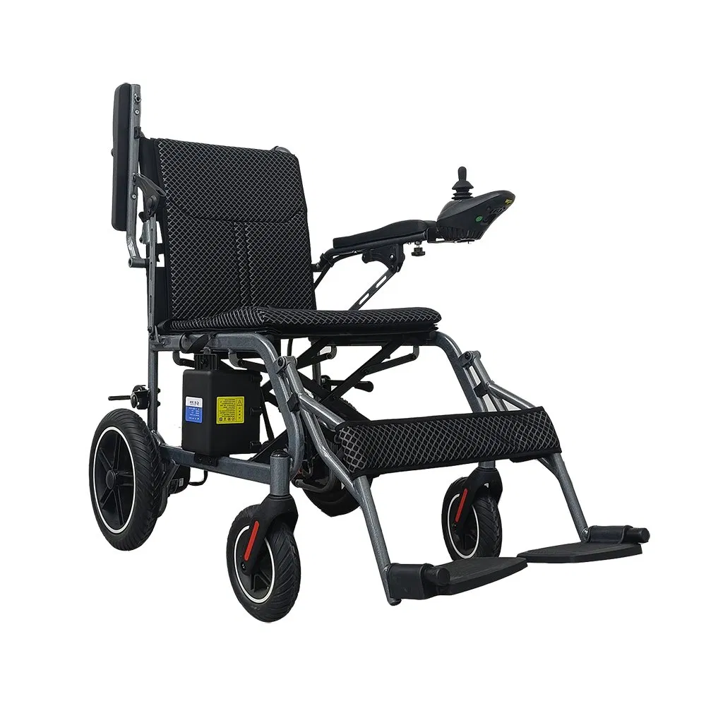 600b Customizable Intelligent Foldable Medical Electric Wheelchair for Elderly Adult Patient Transport