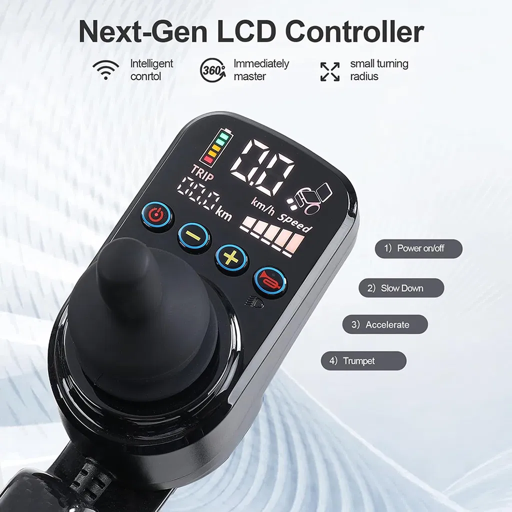 Factory Direct Supply Ultra Lightweight Carbon Fiber Power Wheelchair for Seniors