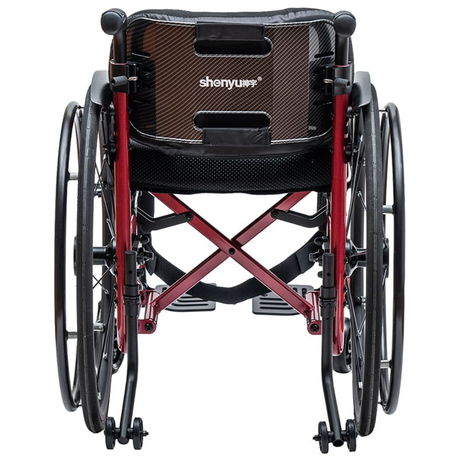 Foldable Travel-Friendly Breathable Seat Durable Active Sports Wheelchair