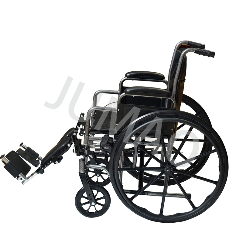 K2 Swing-Away Footrest Folding Manual Standard Wheelchair for Transport