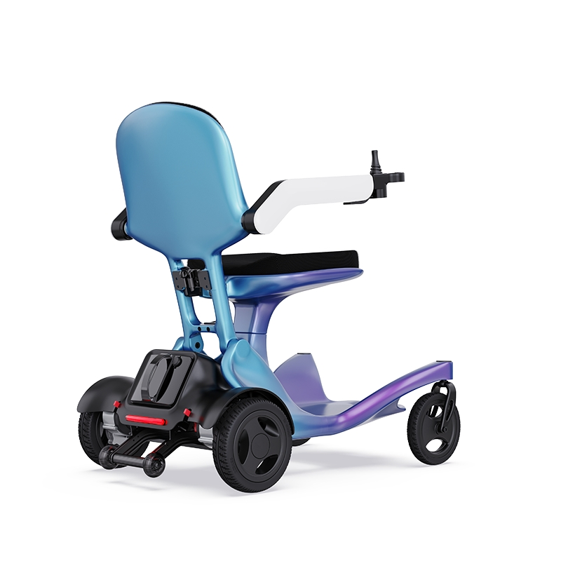 Intelligent Floding Lightweight Electric Power Wheelchair for Travelling