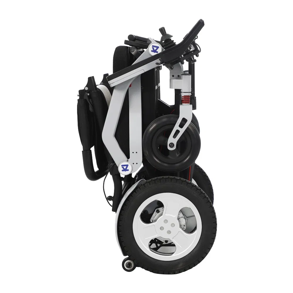 All Terrain 6ah*2PCS Electric Wheelchair Seniors with Lithium Battery Kz3