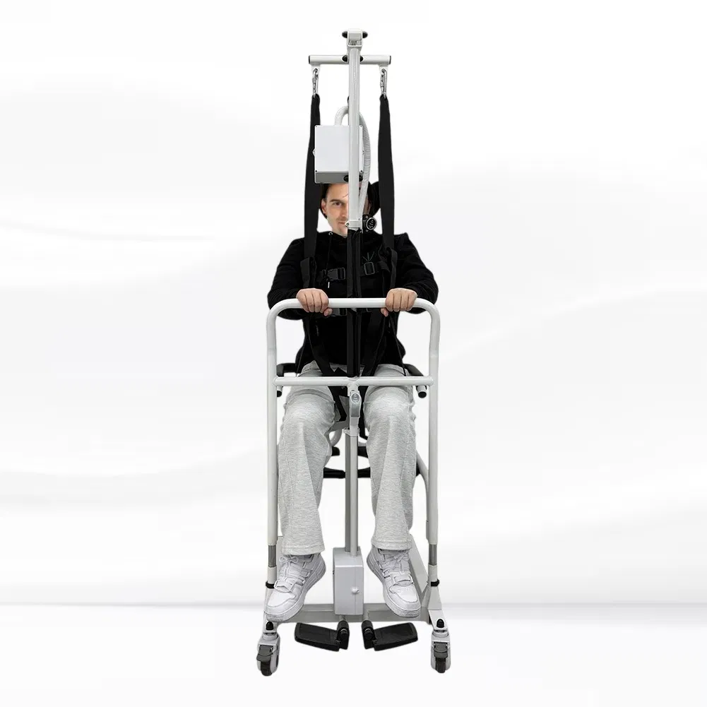 Commode Lifters for Seniors Patient Transfer Wheelchair Sit-to-Stand Transition Support