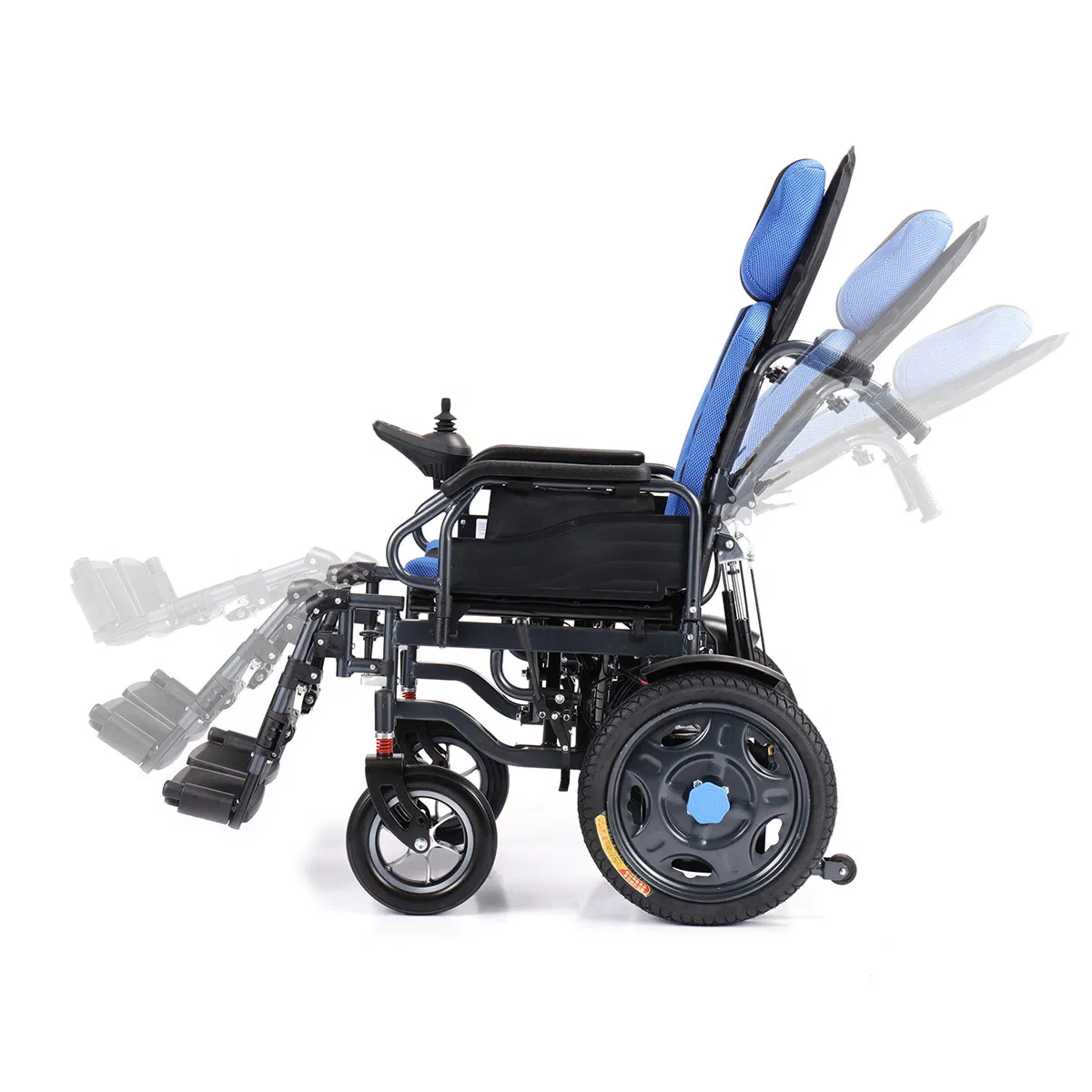 OEM Folding ISO Approved Used for Sale Disabled All Terrain Reclining Electric Wheelchair